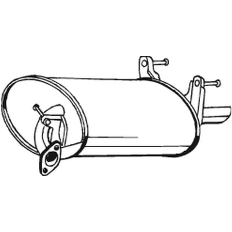 BOSAL galinis duslintuvas 228-427