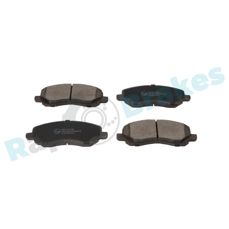 RAPBRAKES R-P1088 stabdžių trinkelių rinkinys, diskinis stabdys