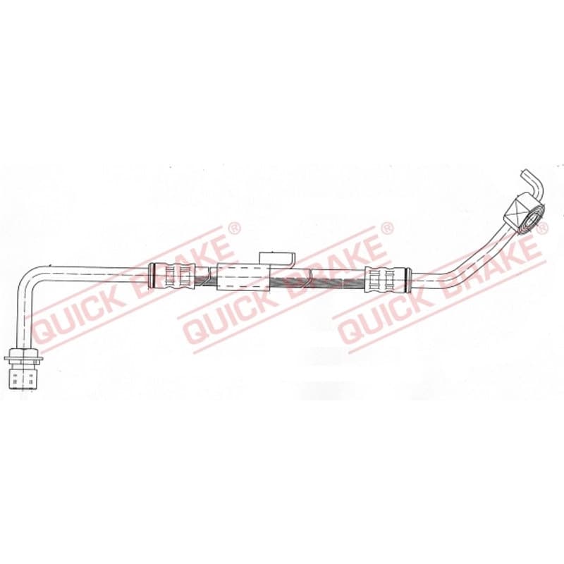 QUICKBRAKE stabdžių žarnelė 50.946
