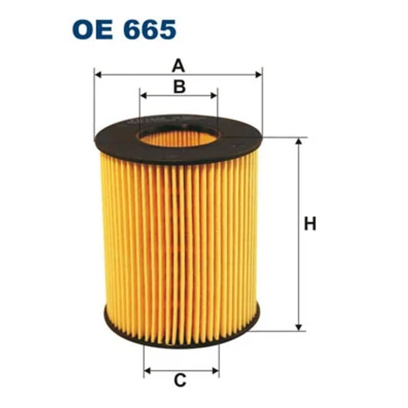 FILTRON alyvos filtras OE 665