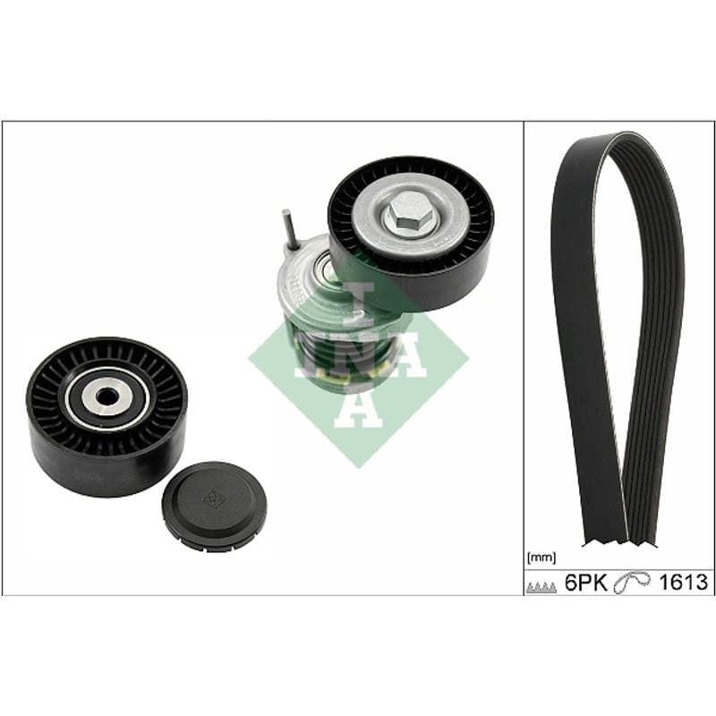 SCHAEFFLERINA V formos rumbuotas diržas, komplektas 529 0467 10