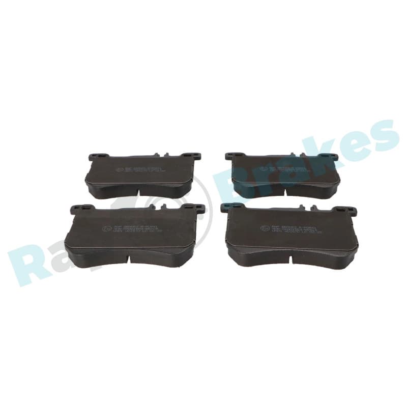 RAPBRAKES stabdžių trinkelių rinkinys, diskinis stabdys R-P0841