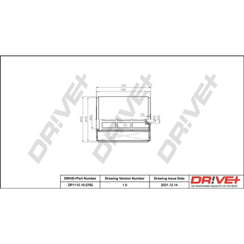 DRVE oro filtras DP1110.10.0762