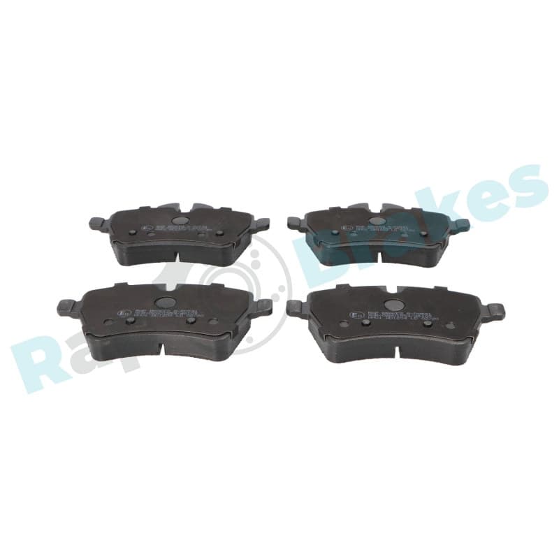 RAPBRAKES stabdžių trinkelių rinkinys, diskinis stabdys R-P0591