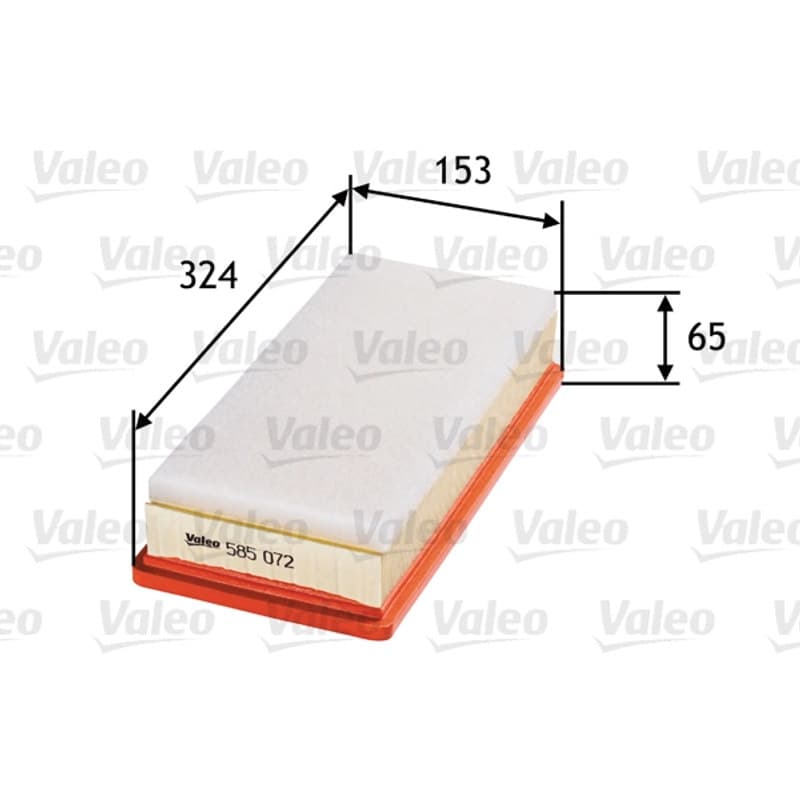 VALEO oro filtras 585072