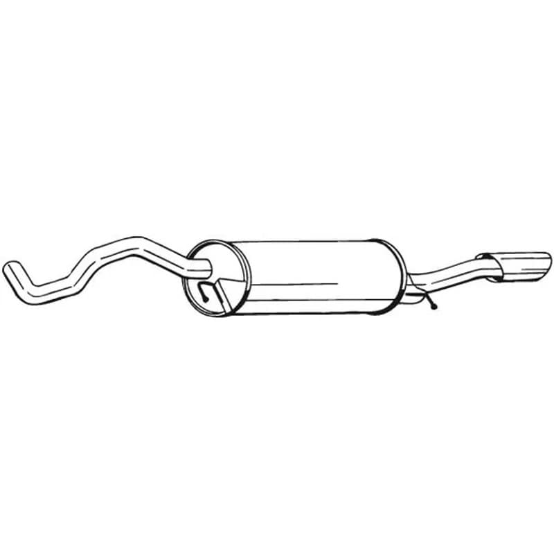 BOSAL galinis duslintuvas 279-563