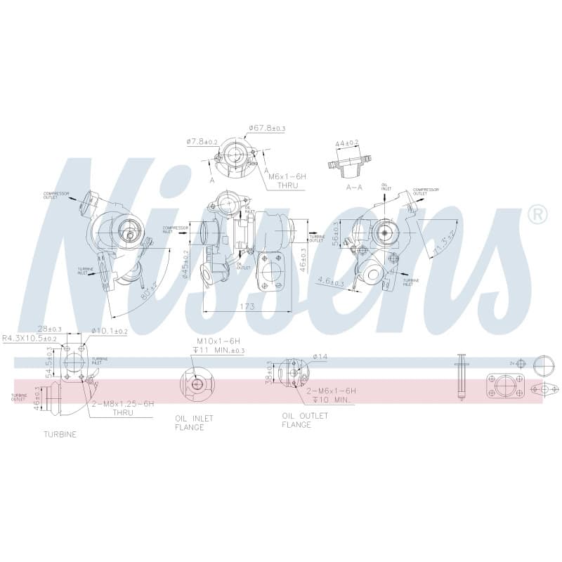 NISSENS kompresorius, įkrovimo sistema 93061