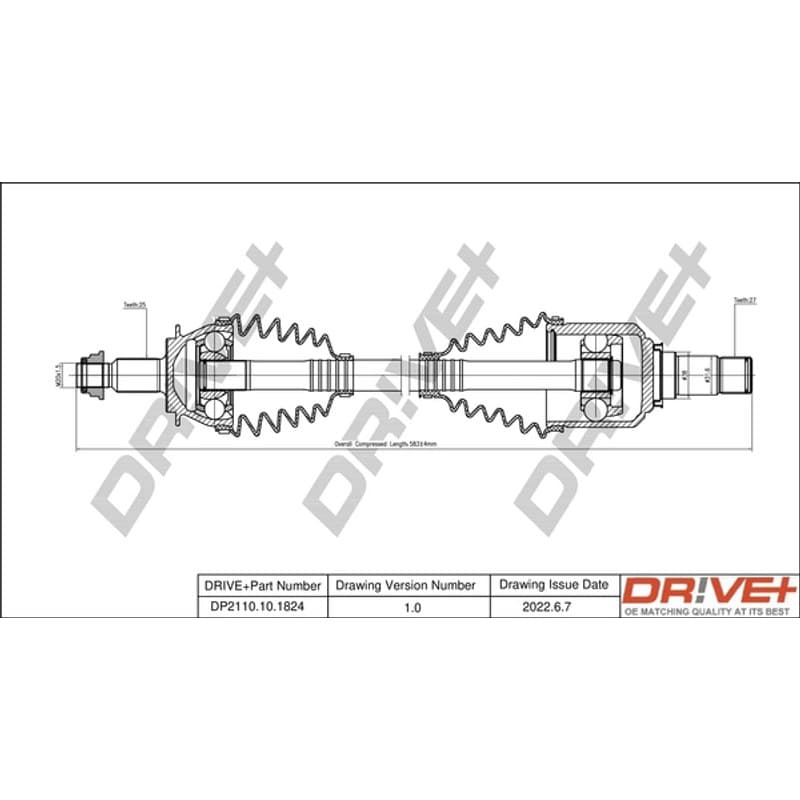 DRVE pusašis DP2110.10.1824