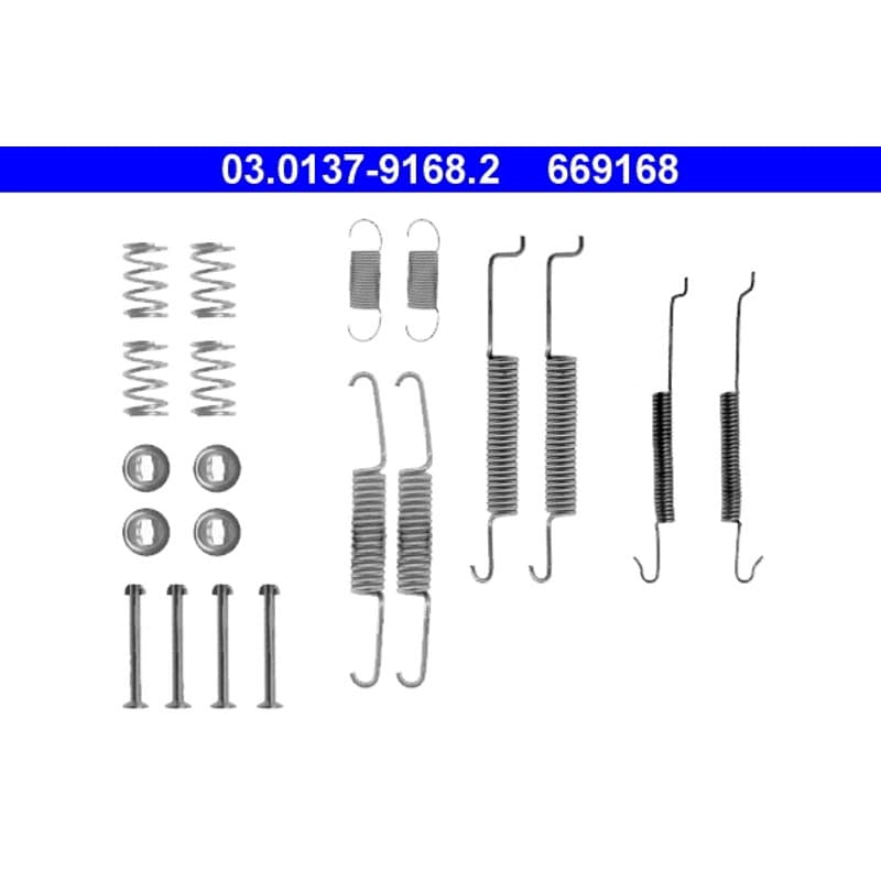 ATE Būgnai ir trinkelės 03.0137-9168.2