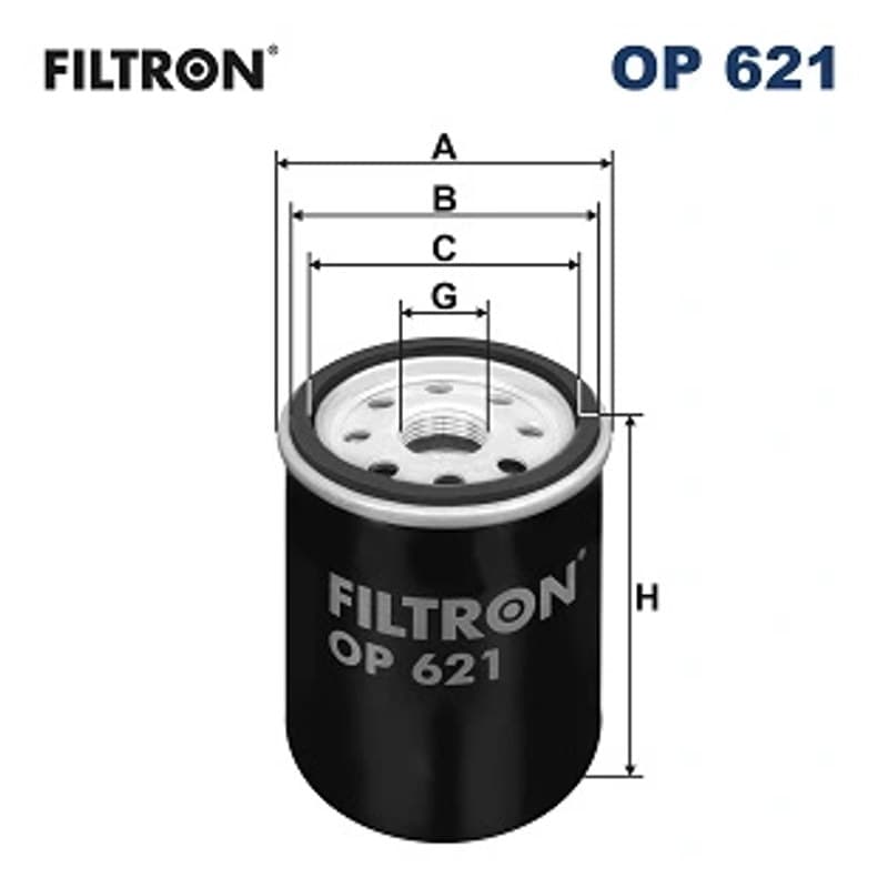 FILTRON alyvos filtras OP 621