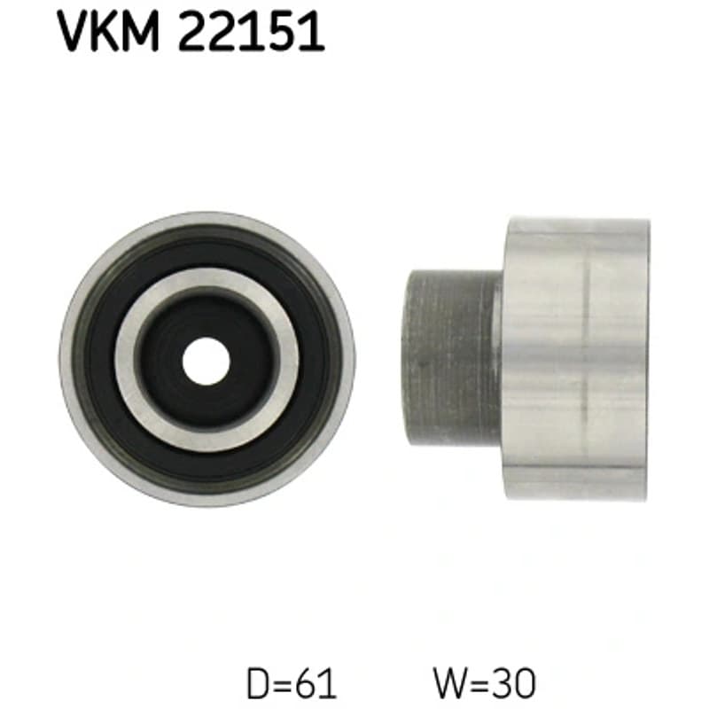 SKF VKM 22151 kreipiantysis skriemulys, paskirstymo diržas