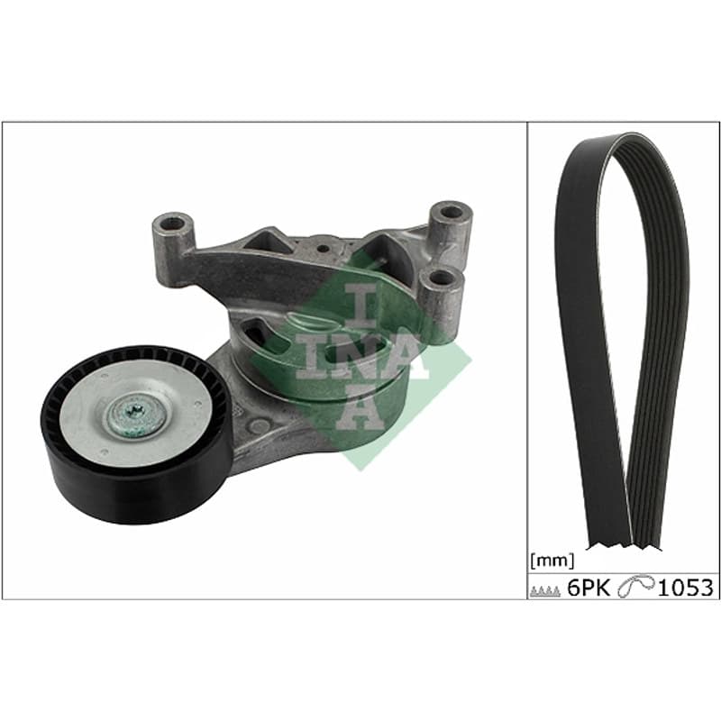 SCHAEFFLERINA V formos rumbuotas diržas, komplektas 529 0052 10