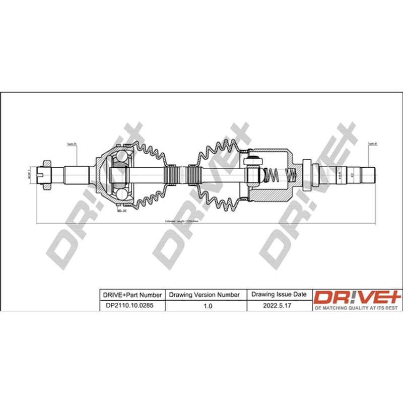 DRVE pusašis DP2110.10.0285