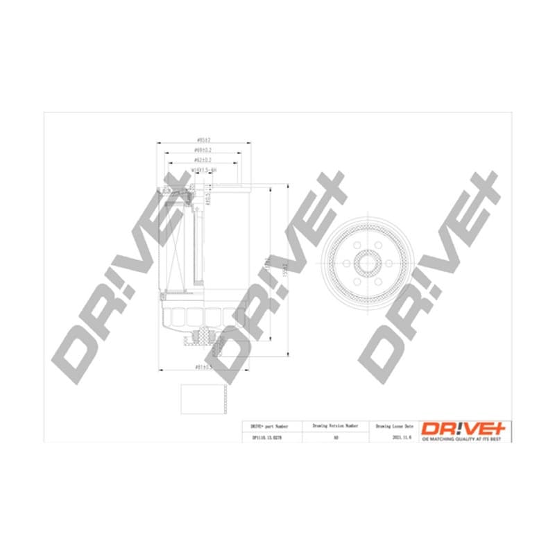 DRVE kuro filtras DP1110.13.0278