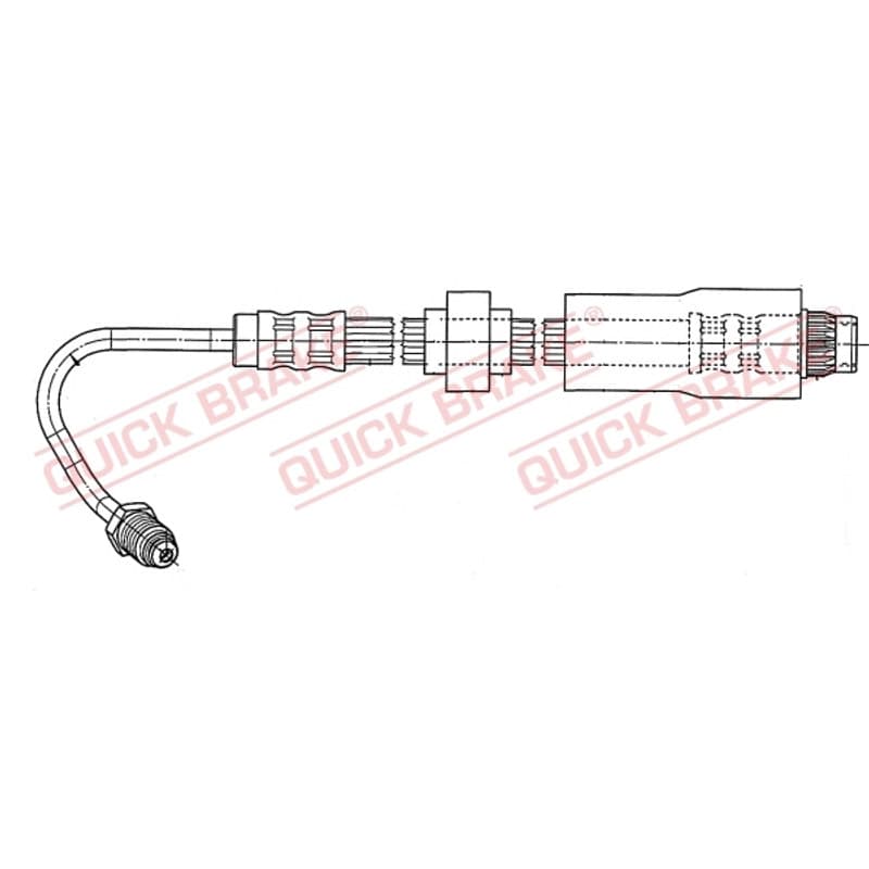 QUICKBRAKE stabdžių žarnelė 37.929