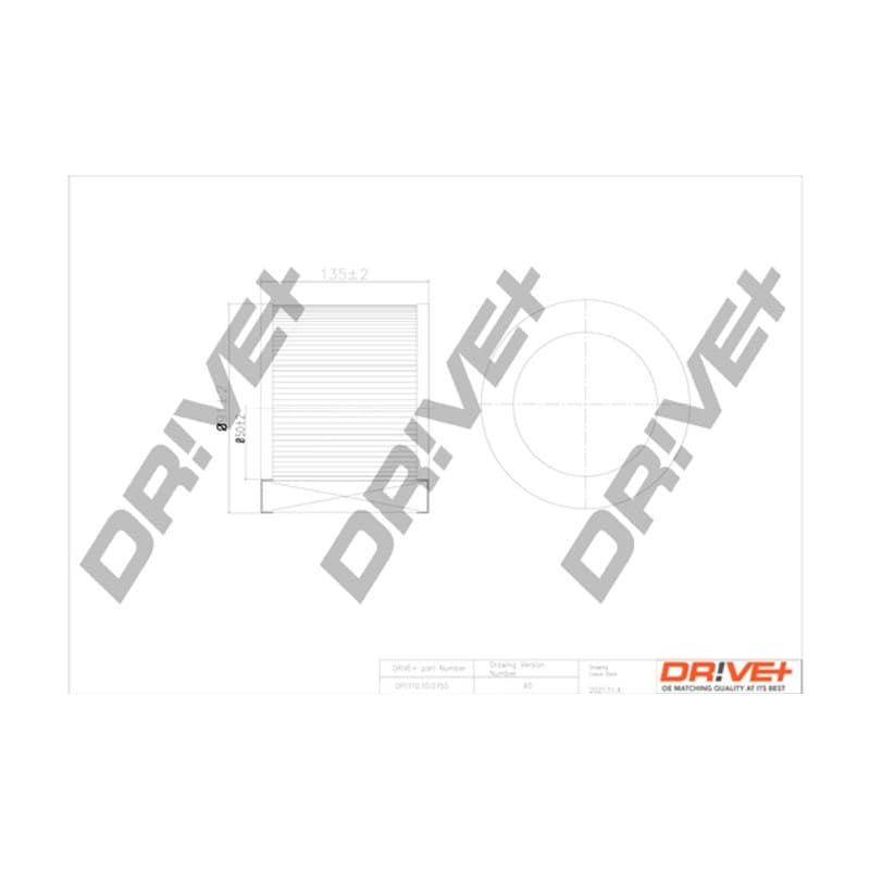 DRVE oro filtras DP1110.10.0755