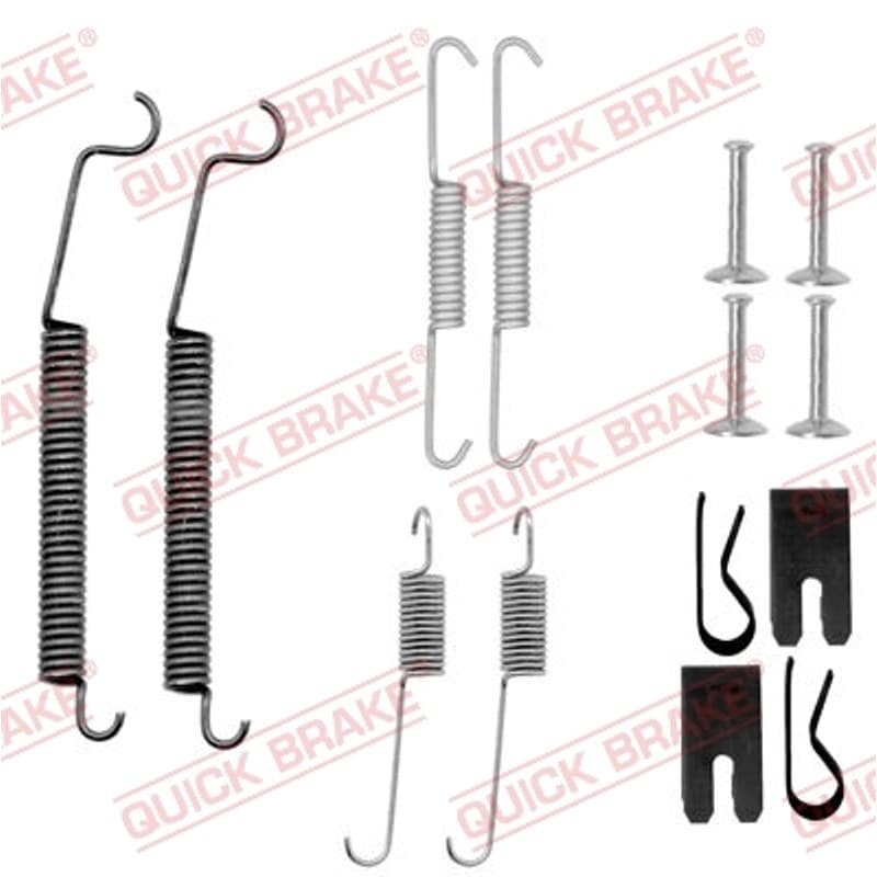 QUICKBRAKE priedų komplektas, stabdžių trinkelės 105-0891