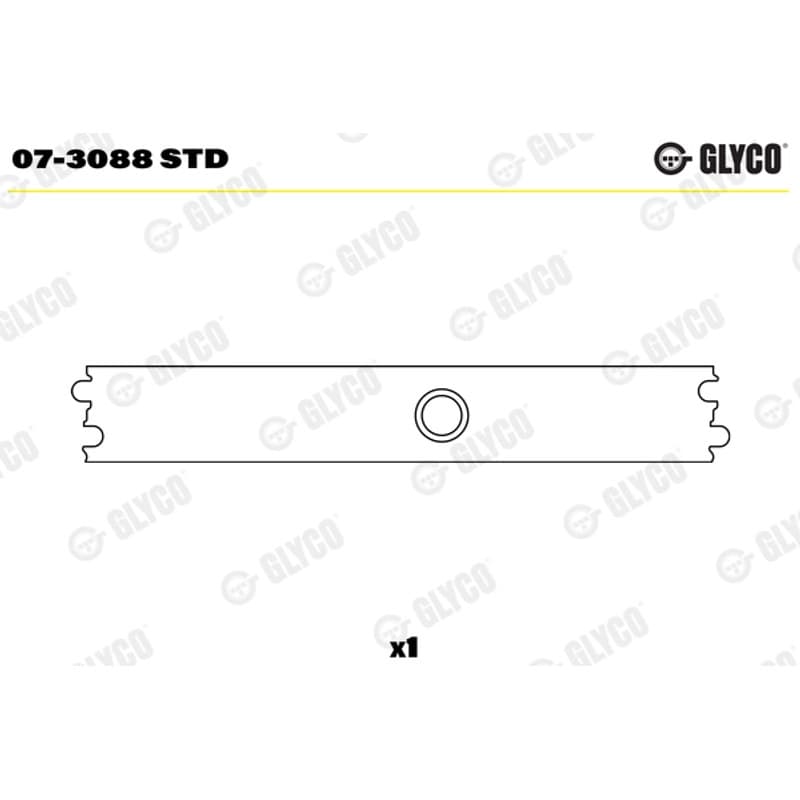 GLYCO įvorė, svirtis 07-3088 STD