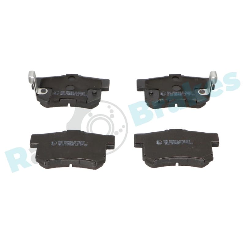 RAPBRAKES stabdžių trinkelių rinkinys, diskinis stabdys R-P1299