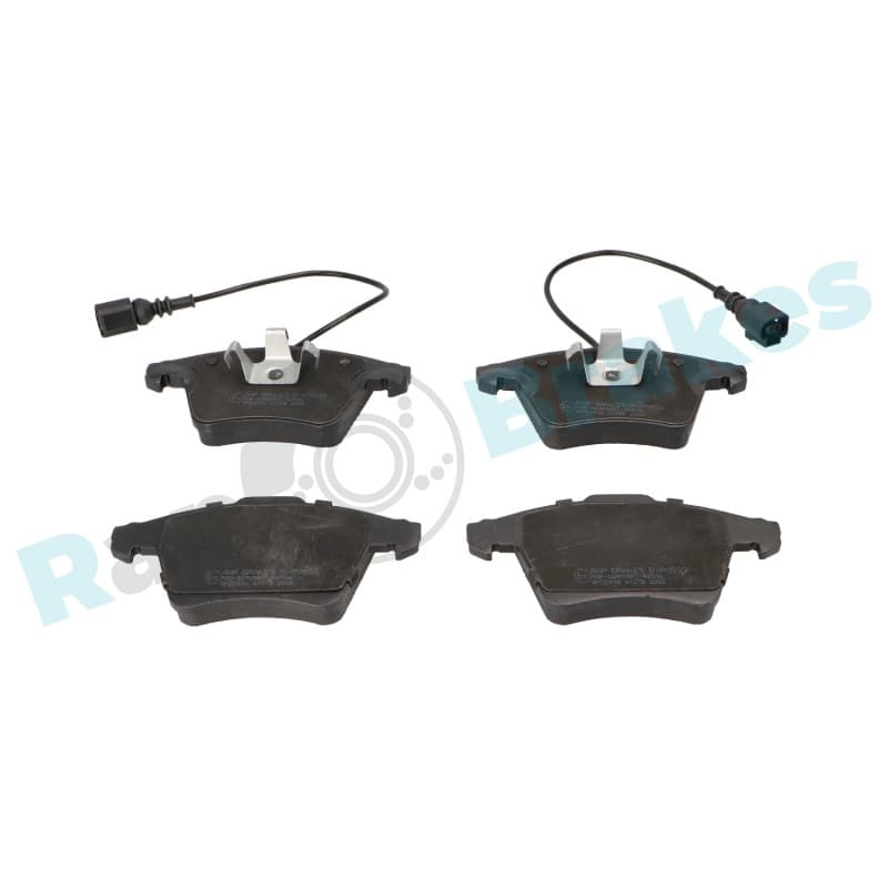 RAPBRAKES stabdžių trinkelių rinkinys, diskinis stabdys R-P0533