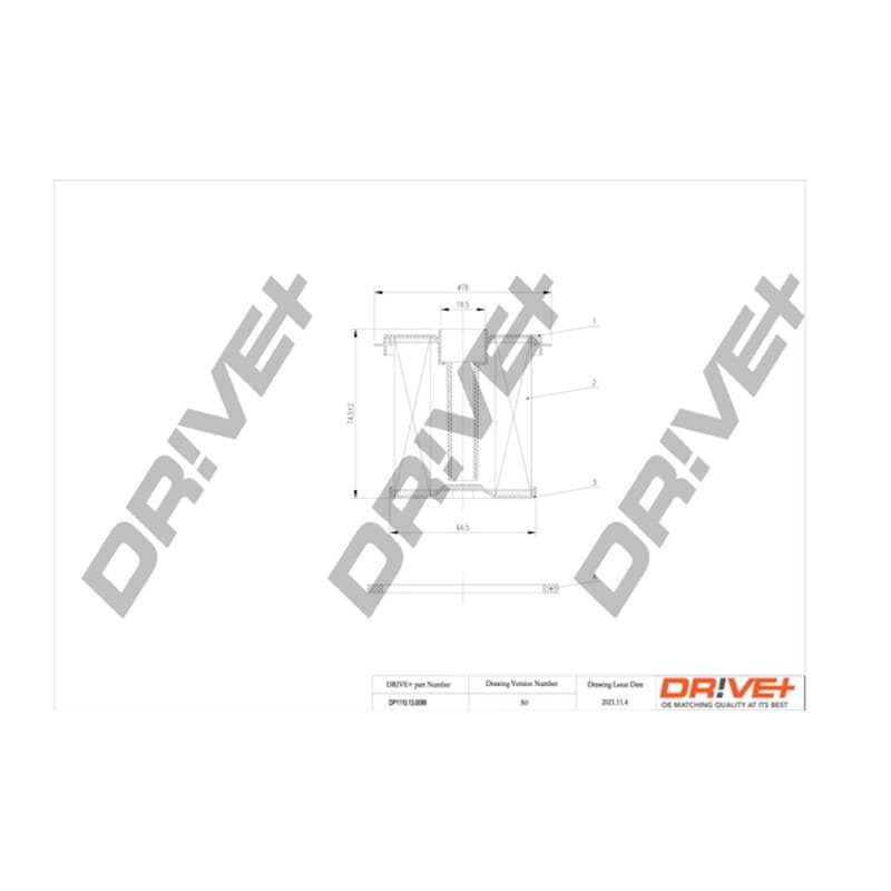 DRVE kuro filtras DP1110.13.0099