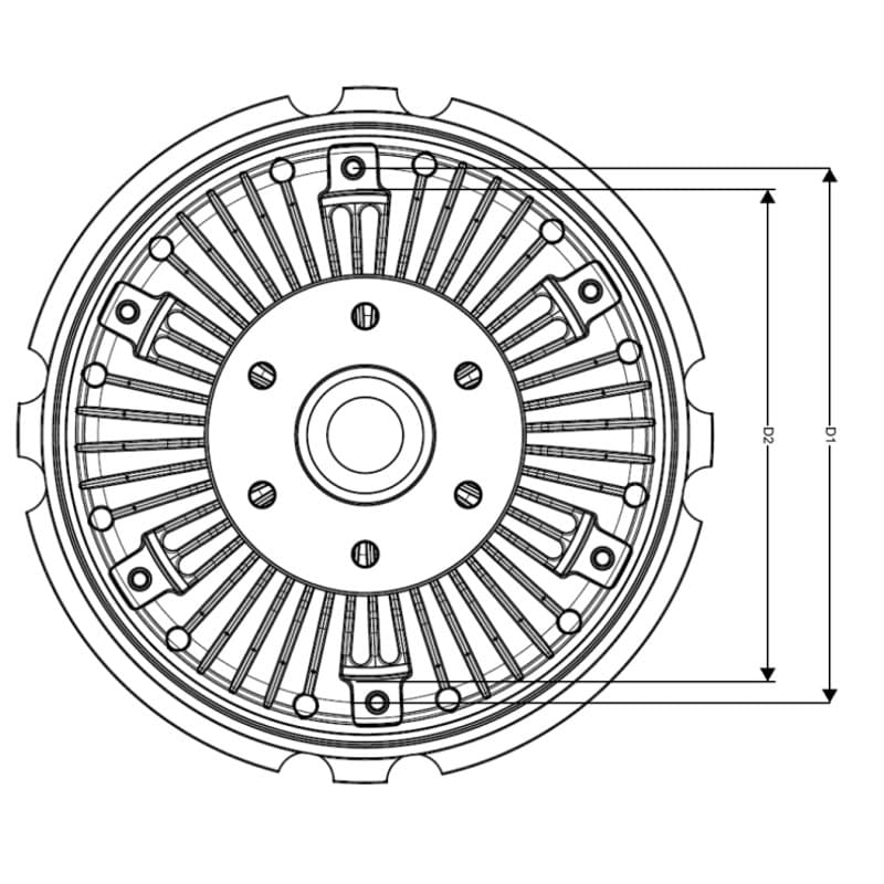 NRF sankaba, radiatoriaus ventiliatorius 49713