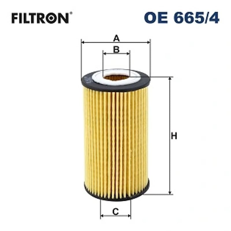 FILTRON alyvos filtras OE 665/4