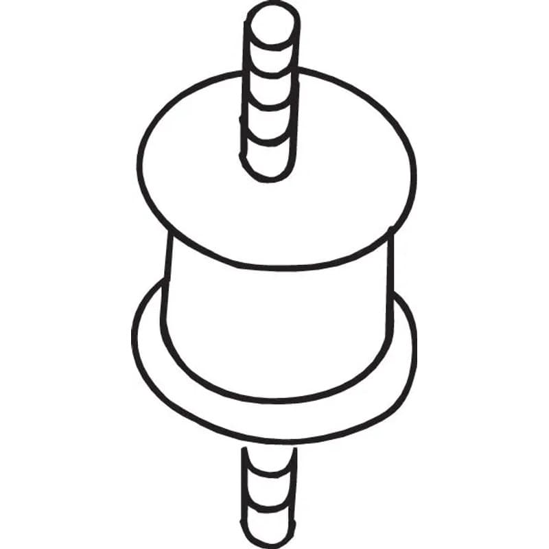 BOSAL guminė juosta, išmetimo sistema 255-038