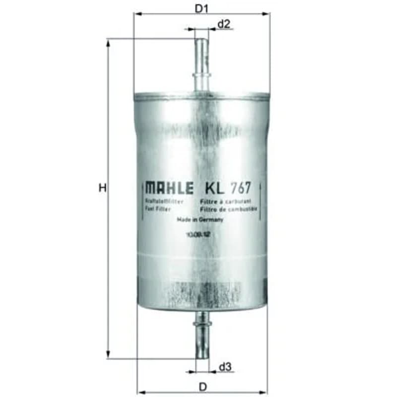 MAHLE KL 767 kuro filtras