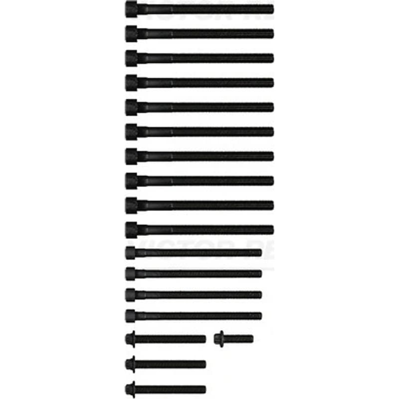 VICTORREINZ varžtų kompl., cil. galvutės varžtai 14-32309-02