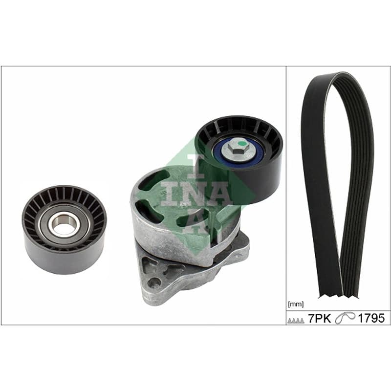 SCHAEFFLERINA V formos rumbuotas diržas, komplektas 529 0434 10