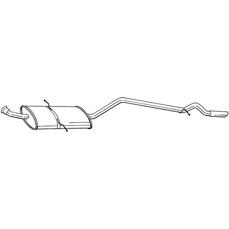 BOSAL galinis duslintuvas 291-429