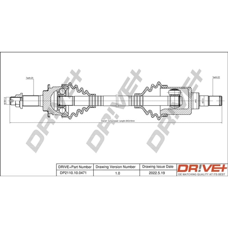 DRVE pusašis DP2110.10.0471