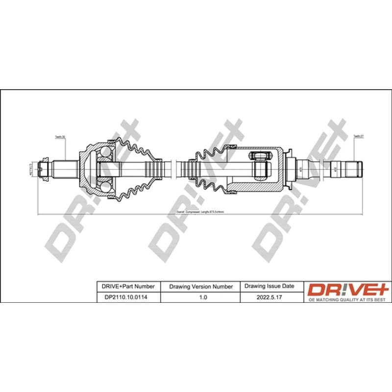 DRVE DP2110.10.0114 pusašis