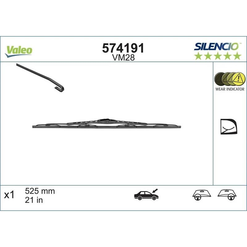VALEO valytuvai 574191