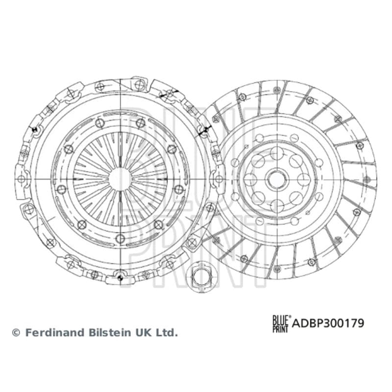 BLUEPRINT sankabos komplektas ADBP300179