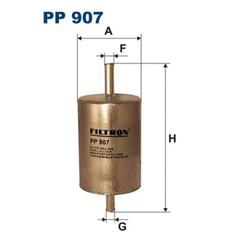 FILTRON PP 907 kuro filtras
