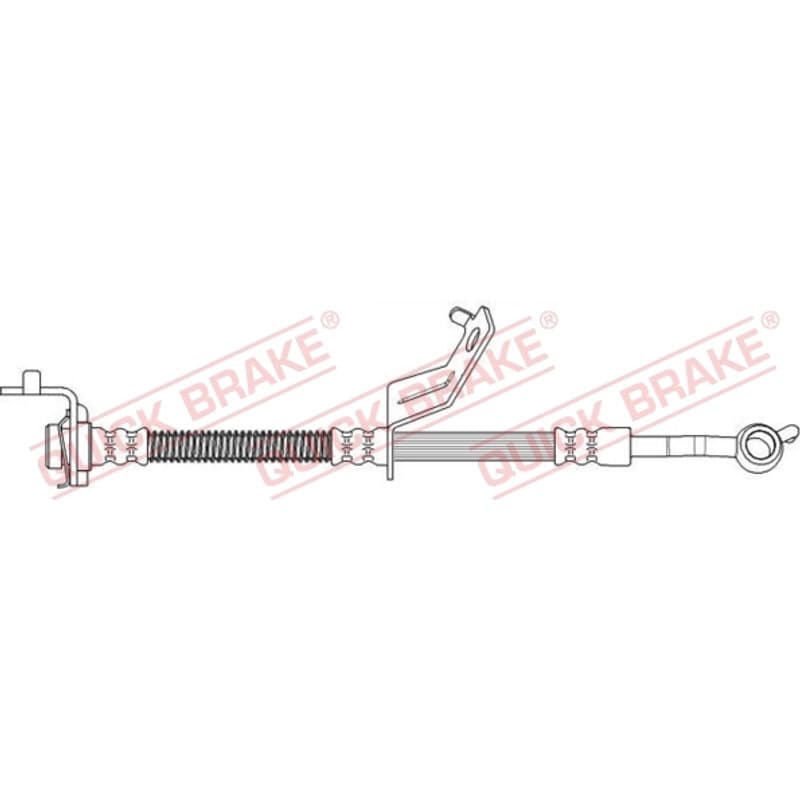 QUICKBRAKE stabdžių žarnelė 50.722