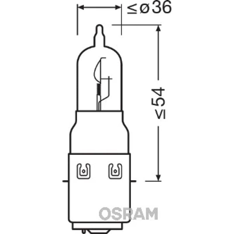 OSRAM lemputė, prožektorius 64327