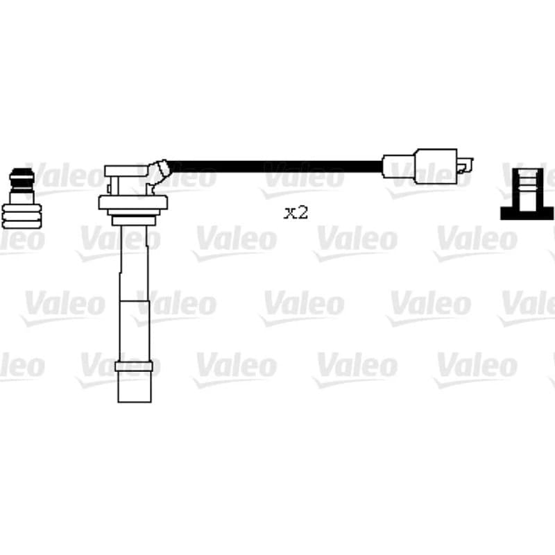 VALEO uždegimo laido komplektas 346079