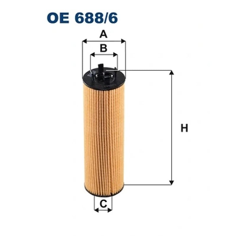 FILTRON alyvos filtras OE 688/6