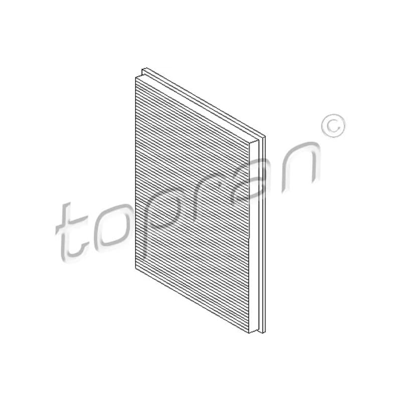 TOPRAN 108 408 filtras, salono oras