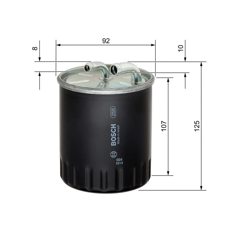 BOSCH 1 457 434 437 kuro filtras