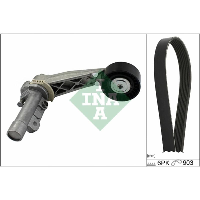 SCHAEFFLERINA V formos rumbuotas diržas, komplektas 529 0504 10