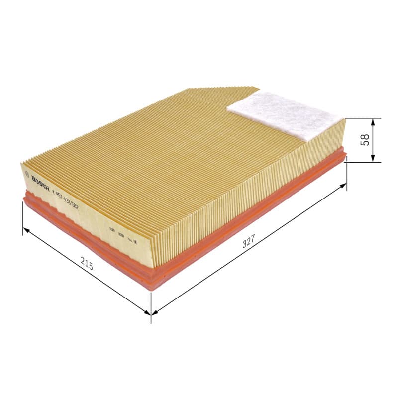 BOSCH 1 457 433 587 oro filtras