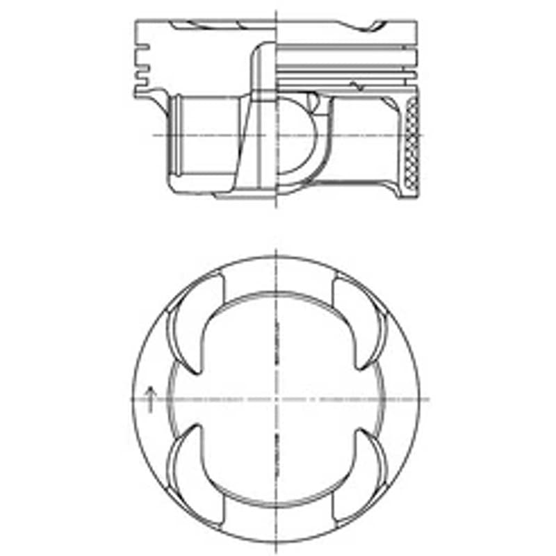 KOLBENSCHMIDT stūmoklis 42099600