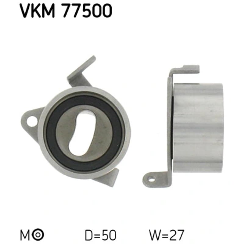 SKF VKM 77500 įtempiklio skriemulys, paskirstymo diržas