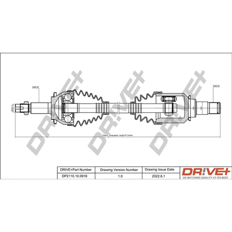 DRVE pusašis DP2110.10.0916