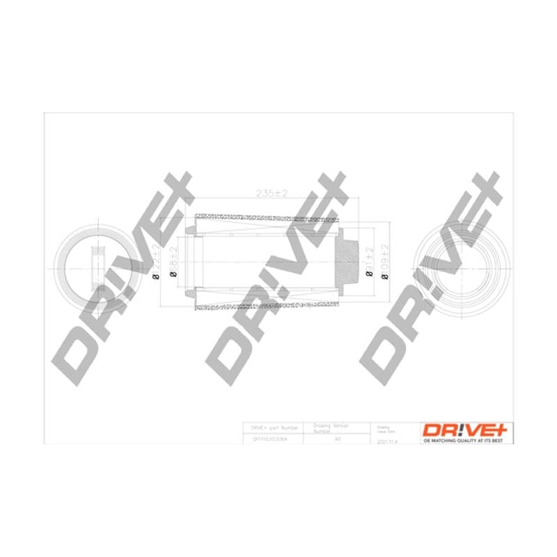 DRVE oro filtras DP1110.10.0764