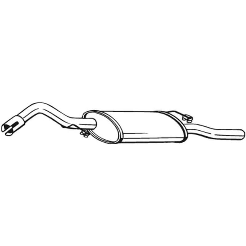 BOSAL galinis duslintuvas 278-581